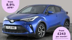 Blue Used 2021 Toyota C-HR Design SUV | £17,513 (Good price)