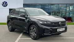 Grenadilla black metallic Used 2025 VW Touareg Black Edition SUV | £54,278 (Fair price)