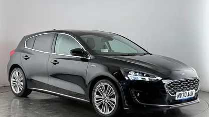 Used Ford Focus Vignale 125 HP (91 kW) 2020 Black Hatchback