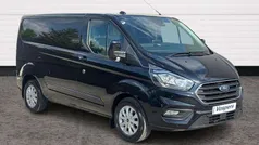 Black Used 2023 Ford Transit Custom Limited Van | £26,388 (Fair price)