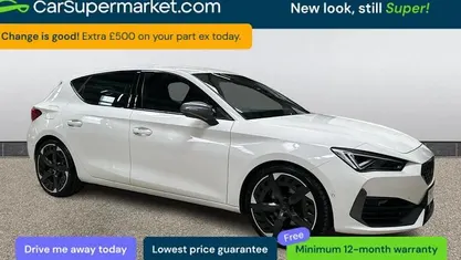 Used Cupra Leon VZ3 300 HP (220 kW) 2023 White Hatchback