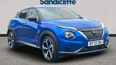 Blue Used 2022 Nissan Juke Tekna SUV | £17,636 (Fair price)