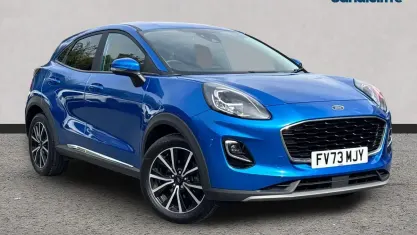 Used Ford Puma Titanium 125 HP (91 kW) 2023 Blue SUV