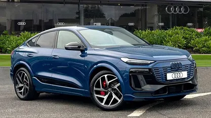 New Audi SQ6 Sportback e-tron Sport 380 kW (517 HP) 2025 Blue SUV