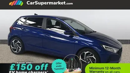 Used Hyundai i20 Premium 101 HP (74 kW) 2022 Blue Hatchback