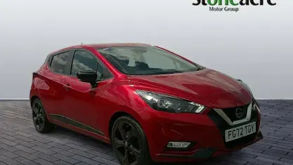 Used Nissan Micra 101 HP (74 kW) 2019 Red Hatchback