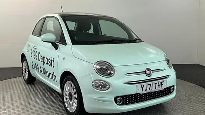 Used Fiat 500 Lounge 70 HP (51 kW) 2020 Green Hatchback