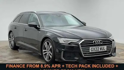 Black Used 2021 Audi A6 S-Line Estate | £24,390 (Fair price)