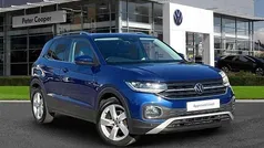 Blue Used 2021 VW T-Cross SEL SUV | £17,691 (Fair price)