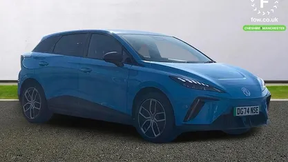 Used MG MG4 EV Trophy 150 kW (204 HP) 2024 Blue Hatchback