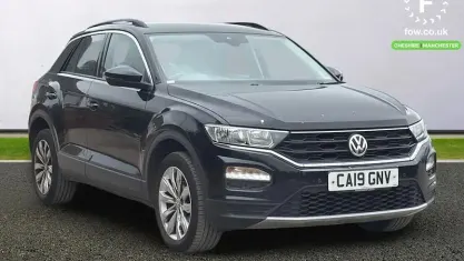 Used VW T-Roc SE 116 HP (85 kW) 2019 Black SUV