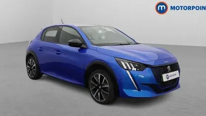Used Peugeot e-208 GTi 100 kW (136 HP) 2023 Blue Hatchback