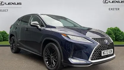 Blue Used 2022 Lexus RX450h SUV | £33,990 (Fair price)