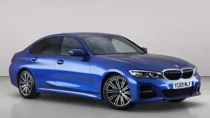 Used BMW 330 M Sport 258 HP (189 kW) 2020 Blue Sedan