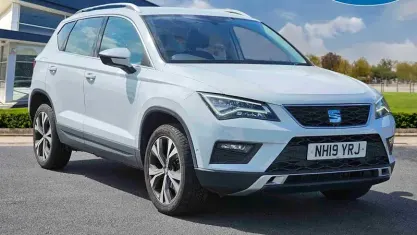 Used Seat Ateca Ecomotive 116 HP (85 kW) 2019 White SUV