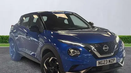 Used Nissan Juke N-Connecta 114 HP (83 kW) 2023 Blue SUV