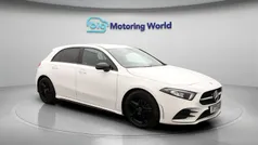 White Used 2022 Mercedes A180 AMG line Hatchback | £20,800 (Fair price)