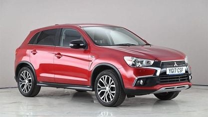 Używany Mitsubishi ASX 117 KM (86 kW) 2017 Czerwony SUV