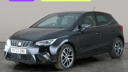 Begagnad Seat Ibiza XCELLENCE 110 HK (80 kW) 2023 Svart Halvkombi