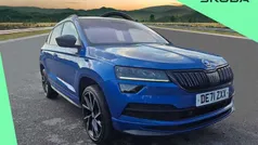 Blue Used 2021 Skoda Karoq SportLine SUV | £19,000 (Fair price)