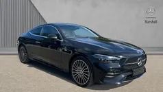 Obsidian black metallic Used 2025 Mercedes CLE300 AMG Line Premium Plus Coupe | £51,890 (Fair price)