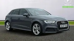 Grey Used 2020 Audi A3 Sportback S-Line Hatchback | £17,599 (Fair price)
