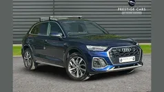 Blue Used 2022 Audi Q5 S-Line SUV | £30,491 (Fair price)