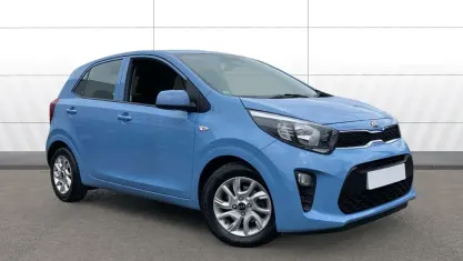 Second-hand Kia Picanto 84 CP (61 kW) 2018 Albastru Hatchback