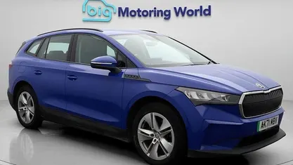 Used Skoda Enyaq iV ecoSuite 150 kW (204 HP) 2021 Blue SUV