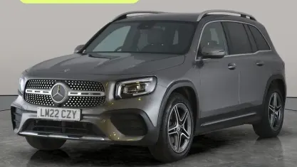 Usado Mercedes GLB200 AMG line 163 HP (119 kW) 2022 Cinzento SUV
