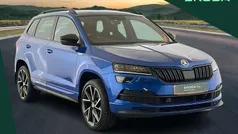 Blue Used 2021 Skoda Karoq SportLine SUV | £20,490 (Fair price)