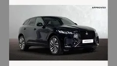 Santorini black Used 2021 Jaguar F-Pace R-Dynamic SUV | £30,995 (Fair price)