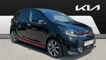 Used Kia Picanto GT-Line S 101 HP (74 kW) 2023 Black Hatchback