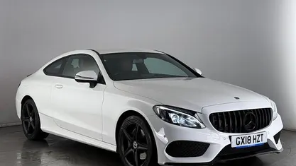 Used Mercedes C220 AMG line 170 HP (125 kW) 2018 Coupe