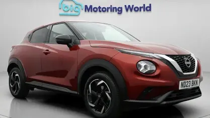Second-hand Nissan Juke N-Connecta 114 CP (83 kW) 2023 Roșu SUV