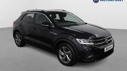 Used VW T-Roc R-line 150 HP (110 kW) 2024 Black SUV