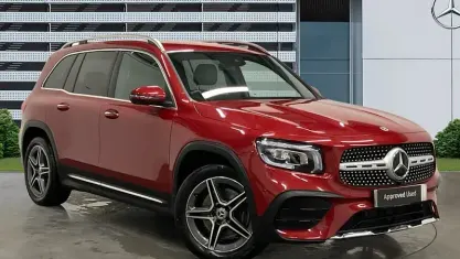 Used Mercedes GLB220 AMG line 190 HP (139 kW) 2022 Red SUV