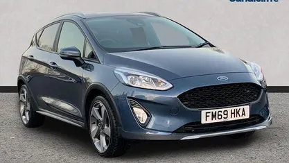 Blue Used 2019 Ford Fiesta Active Hatchback | £9,930 (Fair price)