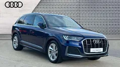 Blue Used 2021 Audi Q7 S-Line SUV | £35,390 (Fair price)