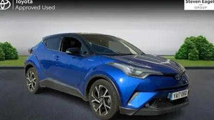 Used Toyota C-HR 122 HP (89 kW) 2017 Blue SUV