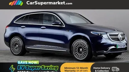 Used Mercedes EQC400 AMG Line Premium 300 kW (408 HP) 2022 Blue SUV