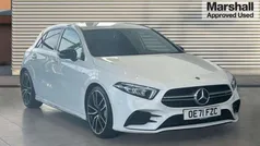White Used 2021 Mercedes A35 AMG Premium Hatchback | £22,710 (Fair price)
