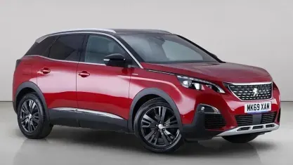 Used Peugeot 3008 GT-line 131 HP (96 kW) 2019 Red SUV