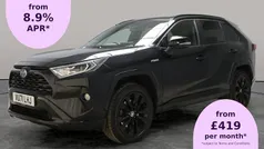 Black Used 2021 Toyota RAV4 Hybrid Edition SUV | £27,329 (Fair price)