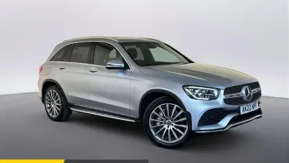 Used Mercedes GLC300 AMG Line Premium 272 HP (200 kW) 2022 Silver SUV
