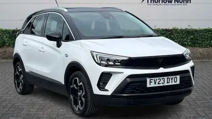 Used Vauxhall Crossland Ultimate 131 HP (96 kW) 2023 White SUV
