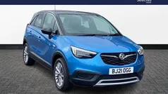 Blue Used 2021 Vauxhall Crossland X SUV | £10,299 (Fair price)