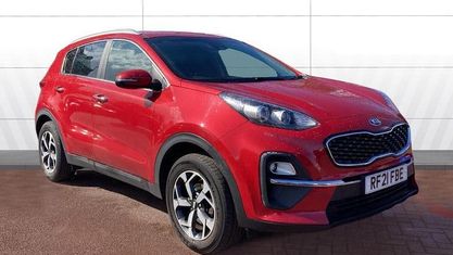 Usado Kia Sportage 177 HP (130 kW) 2021 Vermelho SUV