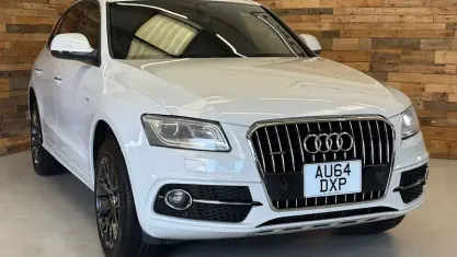 Used Audi Q5 S-line plus 225 HP (165 kW) 2014 White SUV