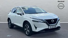 White Used 2021 Nissan Qashqai SUV | £18,938 (Fair price)